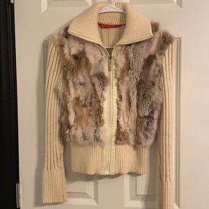Jennyfer J medium genuine fur jacketッ